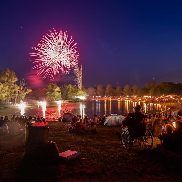 Spectacle de pyrotechnie des Embarqués 2022