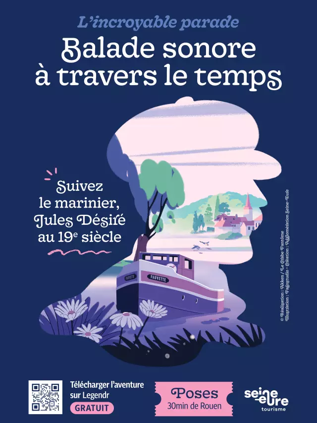 Balade sonore de Poses - Affiche