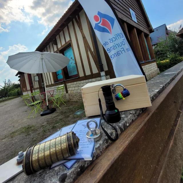 Les Escape Box à l'antenne touristique de Poses