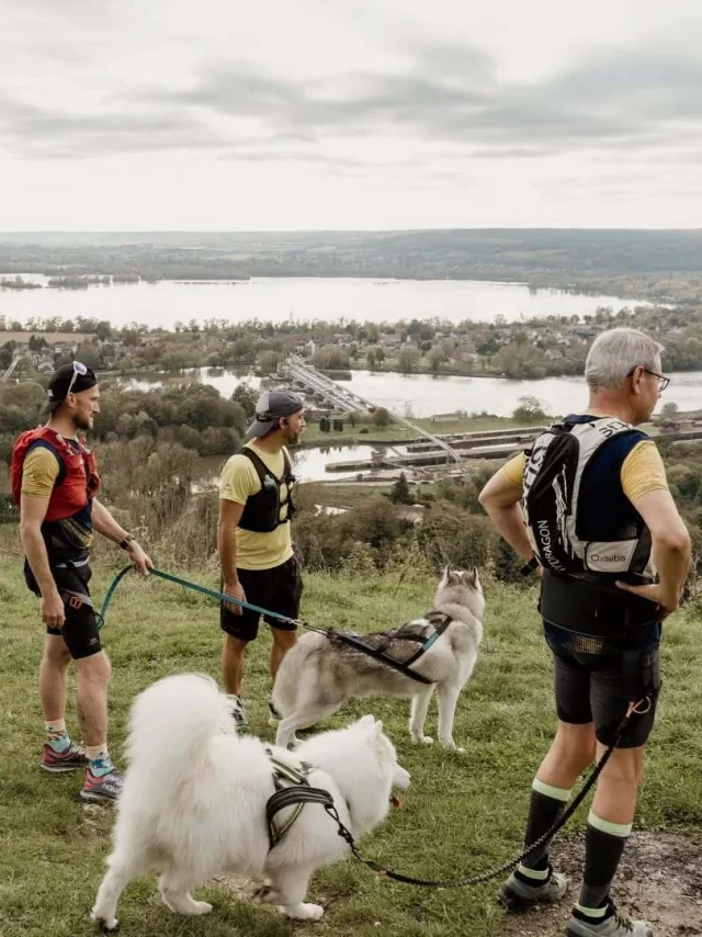 Canitrail sur la côte des Deux-Amants