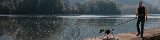 Balade sportive avec son chien