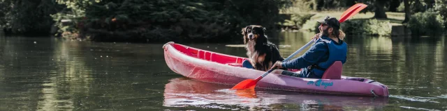 Canoe Kayak Chien Seine Eure Normandie